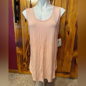 LulaRoe Women's Peach Sleeveless Top